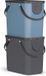 Rotho Albula afvalscheiders - set van 2 - 25L - zwart/blauw