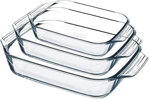 Pyrex Ovenschaal, Borosilicaatglas, Transparant, 39 mm X 25 mm