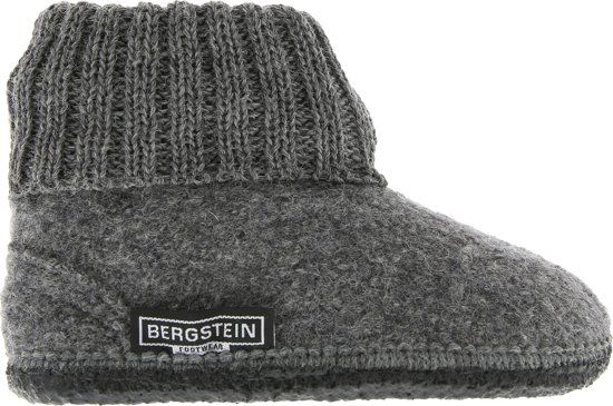 Bergstein Cozy Sloffen - Kinderen - Grey - 8718191065365