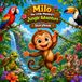 Milo the Little Monkey's Jungle Adventure: Cute Storybook