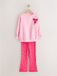 Next - Meisjes - Set van sweatshirt en legging met flared pijpen - Roze