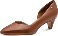 Tamaris Dames Pumps 1-22428-46 305 Bruin Leer Kitten Heel 36 EU