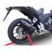 GPR Exhaust Systems Silencieux Slip On Homologué Furore Evo4 Nero Honda Cb400 X 2016-2018 E4 Oval