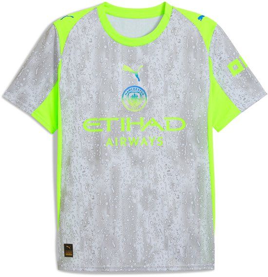 Puma Manchester City FC 25/26 Replica Derde T-shirt - Grijs - Maat M