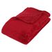 Atmosphera Deken of plaid harig - rood - 130 x 180 cm - polyester