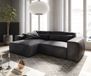 DELIFE Hoekbank Sirpio 230x155 cm Kunstleer Vintage Antraciet