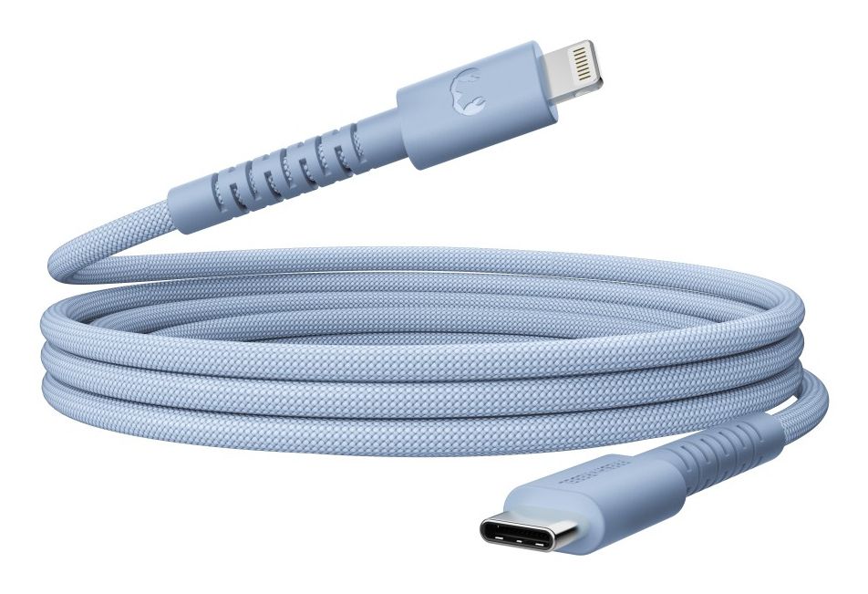 Fresh 'n Rebel FlexWave USB-C naar Lightning Kabel - 2m - Blauw