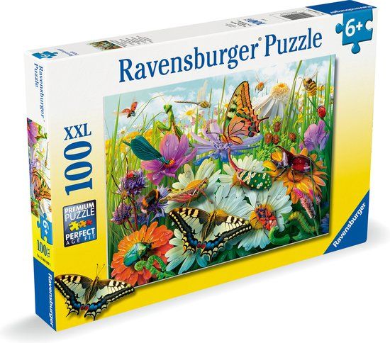 Ravensburger Wonderful World of Insects Legpuzzel - 100 XXL-Stukjes