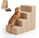 Relaxdays hondentrap - beige - 40x65x70 cm