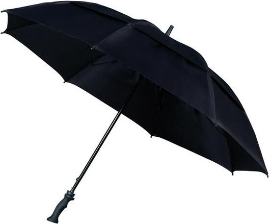 Falcone Â® Extra Strong - Stormparaplu - Ã˜ 130 cm - Zwart