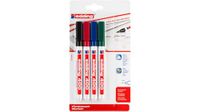 neoLab 400 permanente markers, lijnbreedte 1 mm, 4 stuks