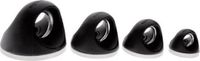 Spinlock BE10/TF dekoog 10 mm, 2 bevestigings gaten, Kunststof, Zwart