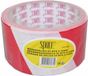 Benson 3x Markeerlinten rood met wit - 50 meter - afzetlinten