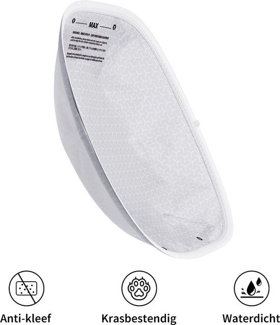 PETKIT Pura - Kattenbakmat - Wit - 55 x 55 cm