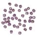 Rayher 14200820 Glas geslepen parels, Amethist, 4 mm, 100 stuks, Iriserend
