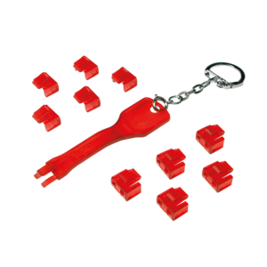 LogiLink MP0042 - Computerkast onderdelen - Rood