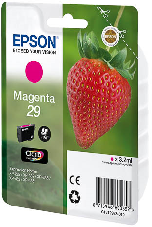 Epson Strawberry 29 M single pack / magenta