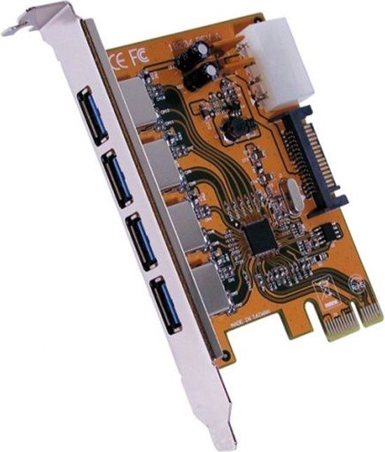 Secomp 15.06.2284 interfacekaart/-adapter USB 3.0 Intern