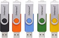 Intenso Office Line USB-stick Retail 32 GB Geel, Groen, Zwart, Blauw, Oranje 3543585 USB-A 3.2 Gen 1