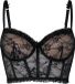 Hunkemöller Padded Underwired Longline Bra Felicity Zwart