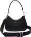 LACOSTE Daily City Hobo Bag Noir Zwart