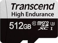 Transcend USD350V microSD-kaart – 512 GB – UHS-I, Class 10, v30 Video Speed Class