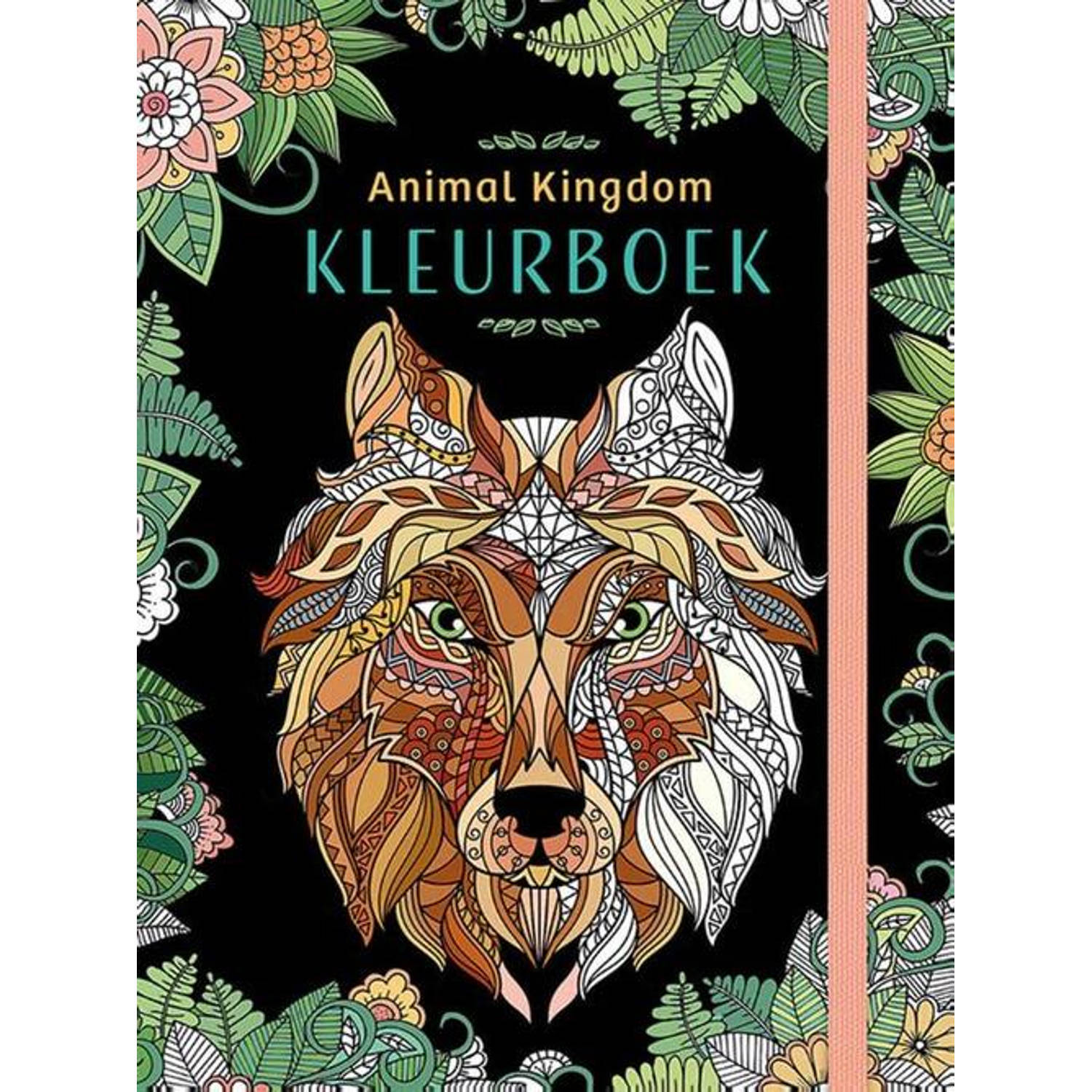 Massamarkt animal kingdom kleurboek