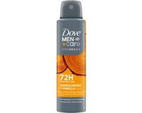 Dove Men+Care Antiperspirant Spray Sandelhout en Vanille 150ml