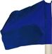 Precision - Cornervlag Pro - Navy - 43 X 38 centimeter - Polyester