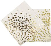 Folat HBD Luxury Gold Servetten 33x33cm - 16 stuks