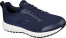Skechers dames werkschoen Work SQUAD SR, professionele schoen, sneaker, kleur: bleu marine, schoenmaat: 35 EU