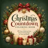 Christmas Countdown Coloring Book