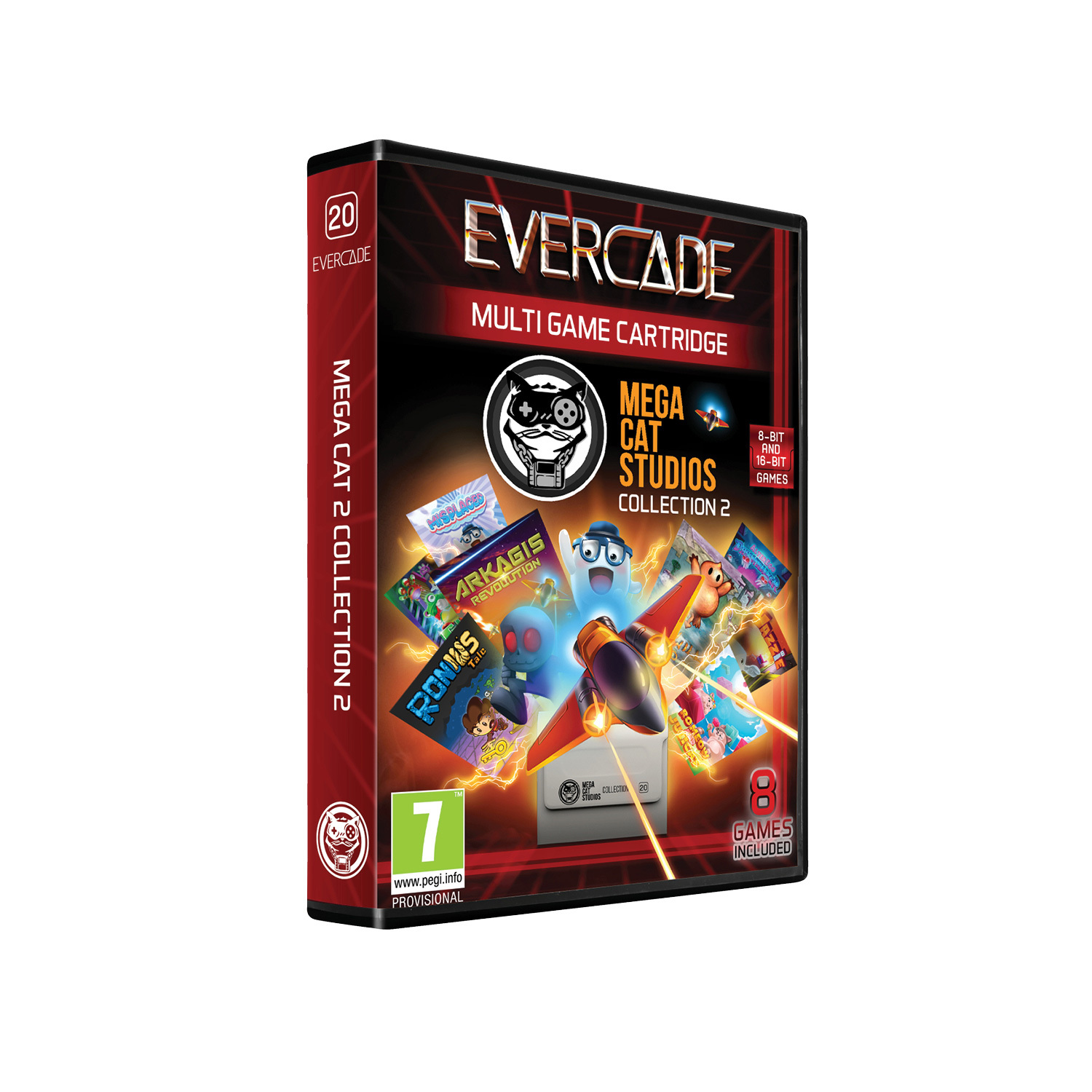 Evercade Mega Cat Studios - Cartridge 2