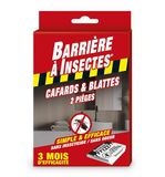 Barrière à Insectes Anti-kakkerlakken - etui met 2 vallen