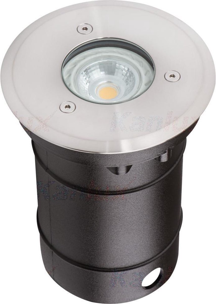 Kanlux S.A. LED GU10 grondspot RVS IP67 - Enkelvoudig voor 1 LED GU10 spot