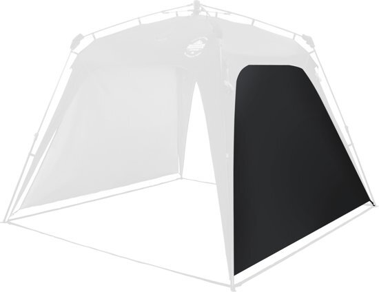 Lumaland Lumaland - Zijwand voor Paviljoen tent - 250 x 250 cm - Zwart