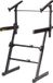 HERCULES Stands HCKS-410B dubbele keyboardstandaard, Auto Lock hoogteverstelling, Z-stijl