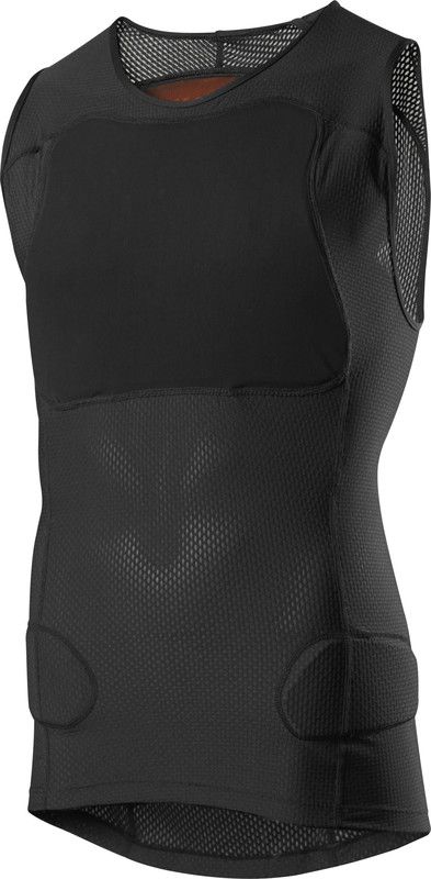 Fox Baseframe Pro Mouwloze Protector Heren - Zwart