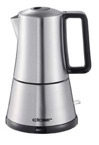 Cloer 5928 Electric Moka Espresso Maker - Stainless Steel