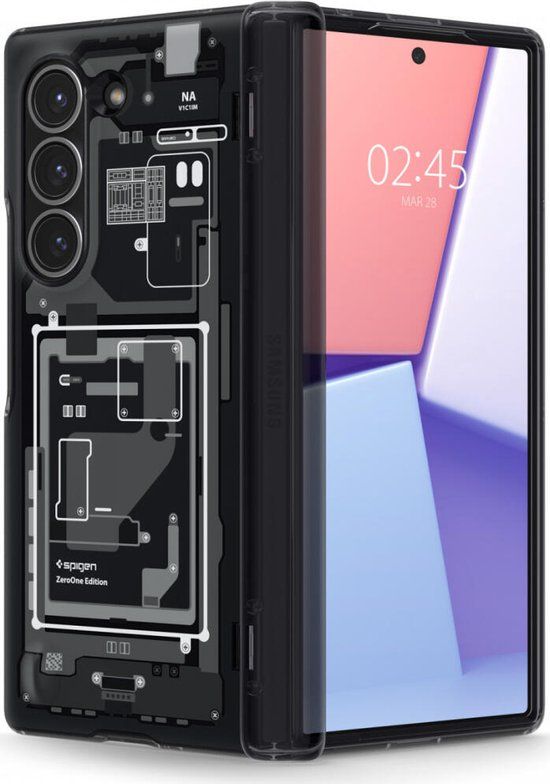 Spigen Ultra Hybrid Pro Zero One mobiele telefoon behuizingen Zwart, Grijs