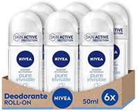 Nivea Deodorant, roll-on, 50 ml, 6 stuks