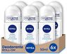 Nivea Deodorant, roll-on, 50 ml, 6 stuks