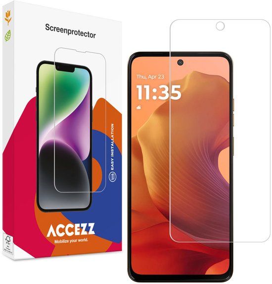 Accezz Screen Protector - Geschikt voor Motorola Moto G15 Power / Motorola Moto G15 - Gehard Glas Screenprotector
