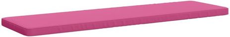 vidaXL - 1-delig - Bankkussen - VUGHT - 100% - Polyester - Roze - 200 x 50 x 5 cm