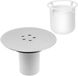 Sans marque Passoire de vidange de douche - Capteur de cheveux - Pour Viega Tempoplex - 90 mm et 115 mm