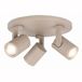 Spot HALO 3 lichts rond beige