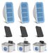 Filtres de remplacement pour fontaine à eau pour chat - Incluant 3 filtres et 3 préfiltres