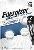 Energizer CR2032 Knoopcel Batterijen (2 Stuks) - 3V Lithium