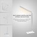 OEM Shenzhen Haorui Industrial Technology Co., Ltd. Led-bureaulamp, bureaulamp - Oogbeschermende LED Lamp - Bespaar ruimte 37 x 10 x 3 cm