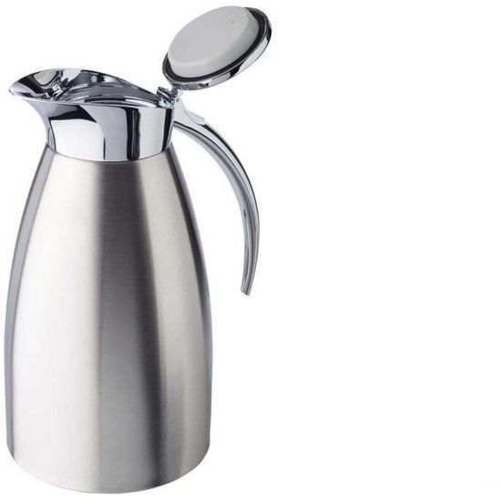 HorecaTraders APS Isolatiekan - dubbelwandige thermoskan van RVS - Ø 13 cm - 1,5 liter